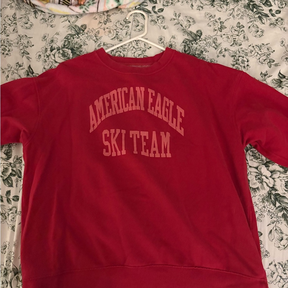 American Eagle Outfitters Bold Red Kids Sweatshirt